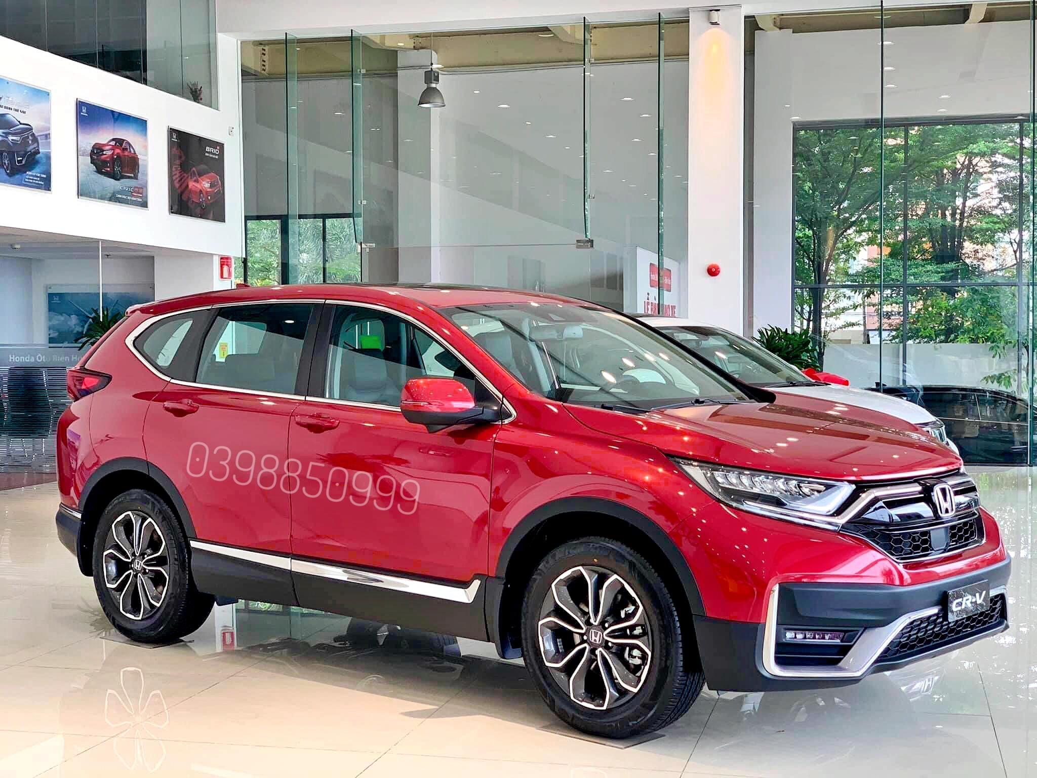 Honda CR-V với sắc Đỏ cá tính 